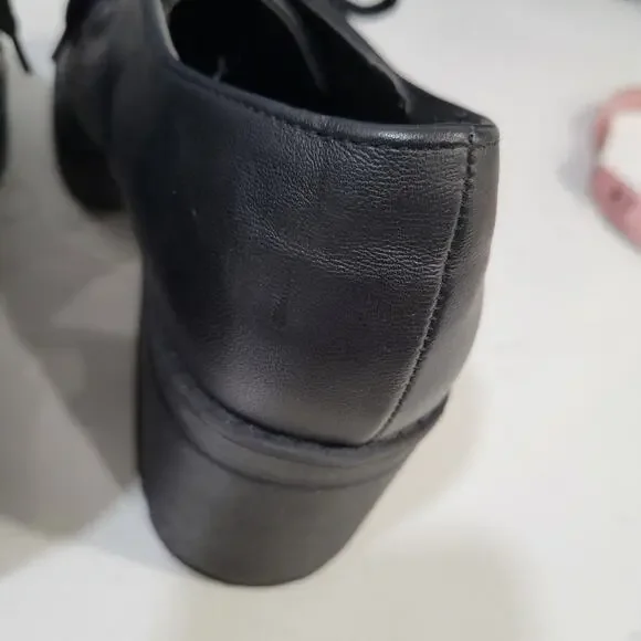 Wanted Breakout Oxford 90's Y2K Style Lug Heel Platform Size 9 - Picture 10 of 12